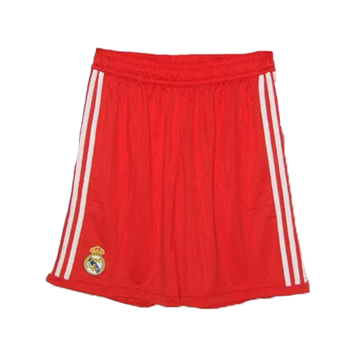 11-12 Real Madrid Retro Third Away Red Soccer Shorts